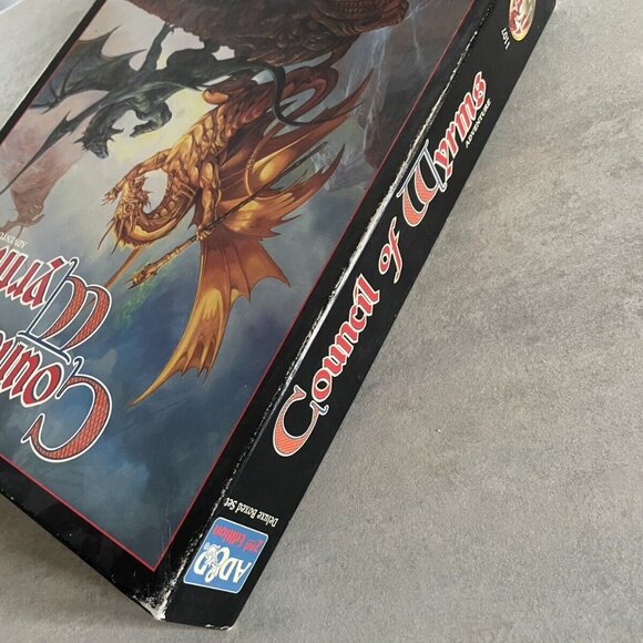 Dungeons & Dragons AD&D 2E 2nd Edition Council of Wyrms box set complete vintage - Picture 4 of 11